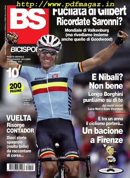 Bicisport – Ottobre 2012 Cover