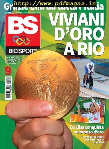 Bicisport – Settembre 2016 Cover