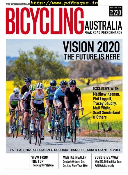 Bicycling Australia – November-December 2019 Cover