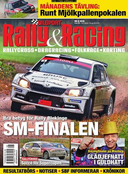 Bilsport Rally & Racing – 14 november 2019 Cover