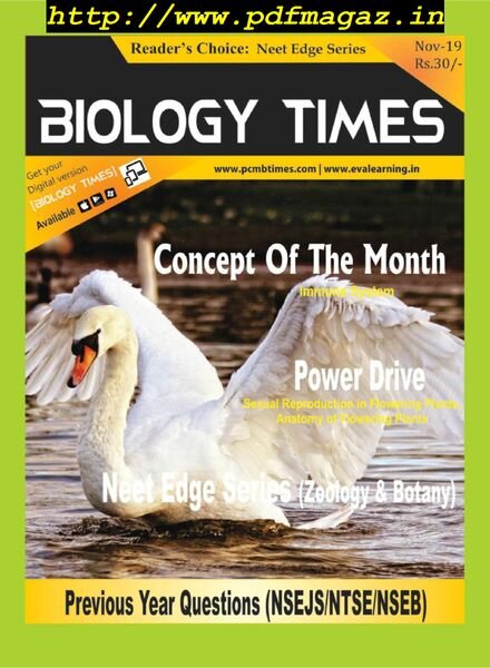 Biology Times – November 2019 Cover