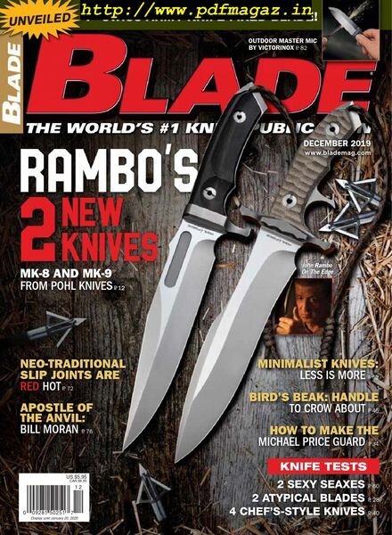 Blade – December 2019 Cover
