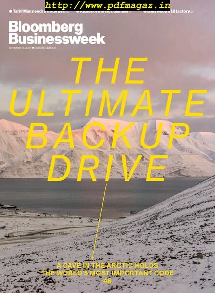 Bloomberg Businessweek Europe – November 18, 2019 Cover