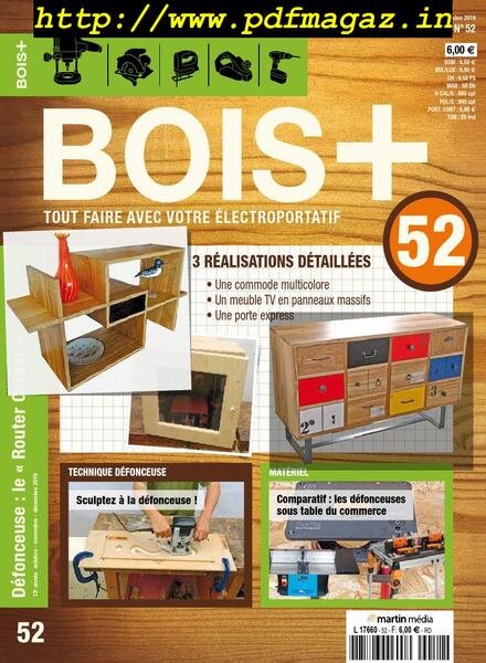 Bois+ – Octobre-Decembre 2019 Cover