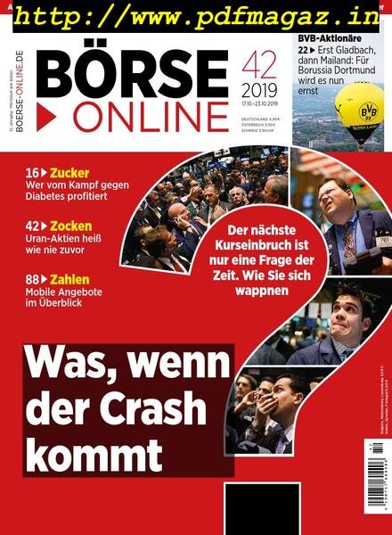 BOrse Online – 17 Oktober 2019 Cover