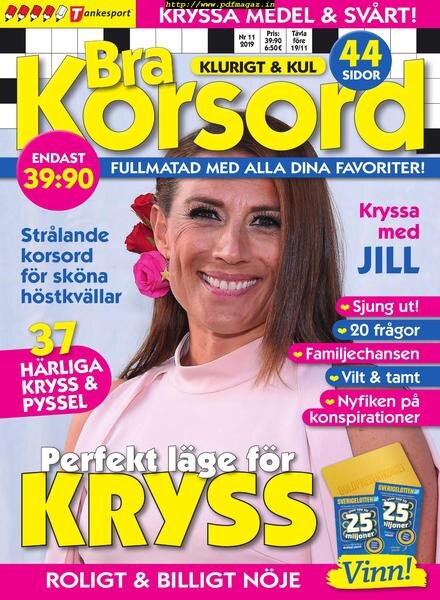 Bra Korsord – 15 oktober 2019 Cover