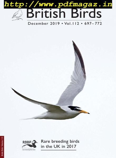 British Birds – December 2019 Cover