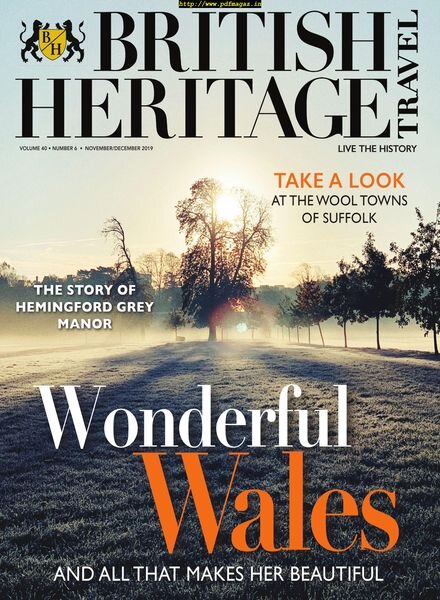 British Heritage Travel – November 2019 Cover