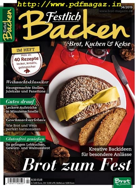 Brot – November 2019 Cover