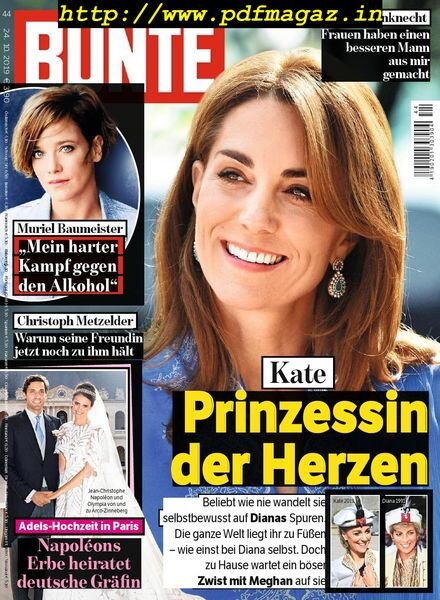 Bunte – 24 Oktober 2019 Cover