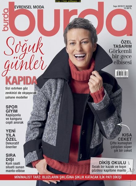 Burda – Turkiye – 31 Ekim 2019 Cover