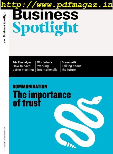 Business Spotlight Plus – Nr.86 2019 Cover