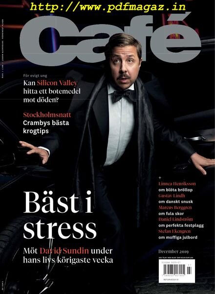 Cafe – november 2019 Cover