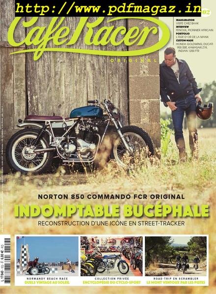 Cafe Racer – novembre 2019 Cover