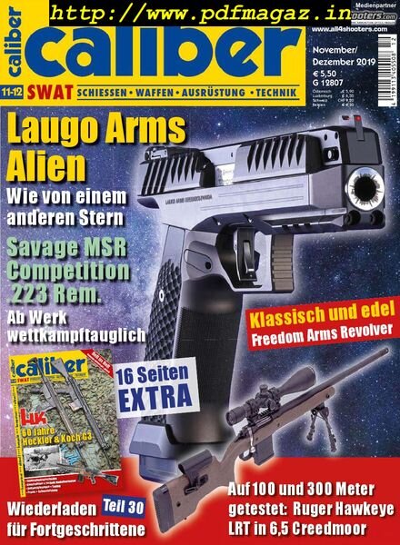 Caliber SWAT Germany – November-Dezember 2019 Cover