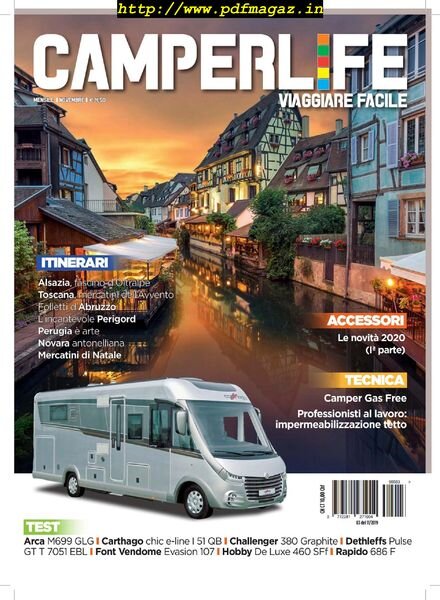 Camper Life – Novembre 2019 Cover