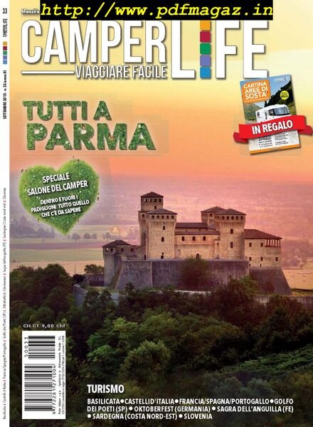 Camper Life – Settembre 2015 Cover