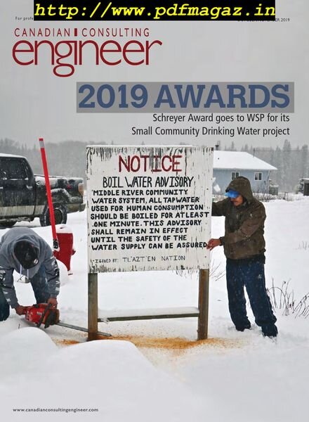 Canadian Consulting Engineer – October-November 2019 Cover