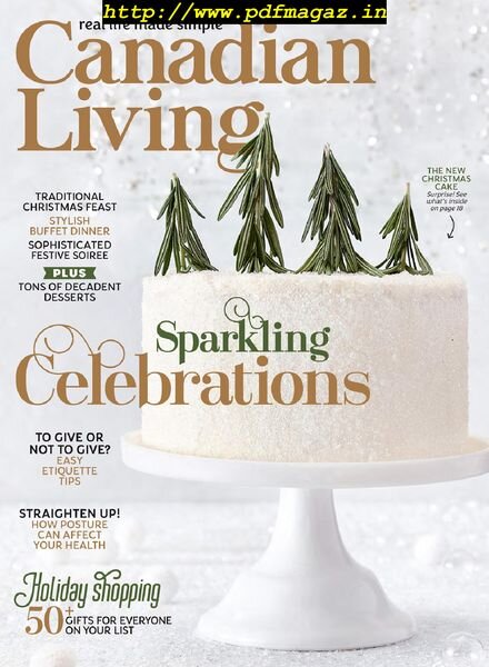 Canadian Living – December 2019 Cover