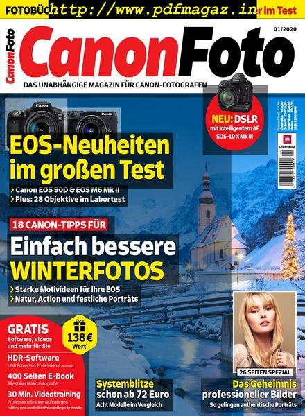 CanonFoto – November 2019 Cover