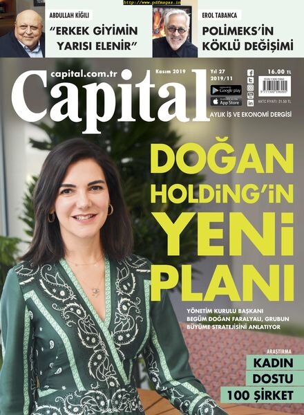 Capital – 31 Ekim 2019 Cover