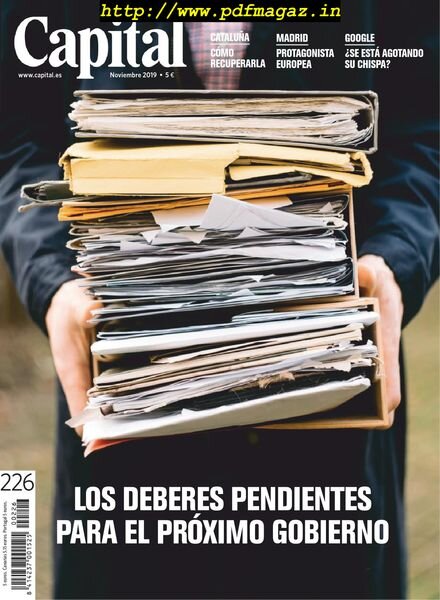 Capital Spain – noviembre 2019 Cover