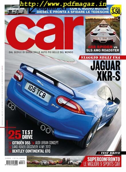 Car Italia – Dicembre 2011 Cover