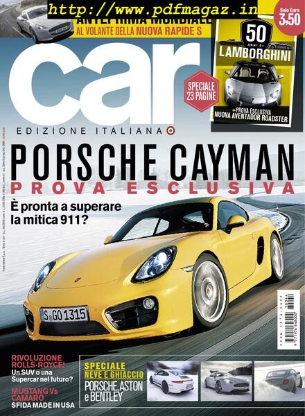 Car Italia – Marzo 2013 Cover