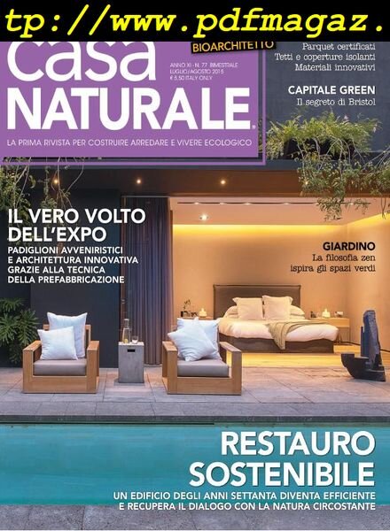 Casa Naturale – Luglio-Agosto 2015 Cover