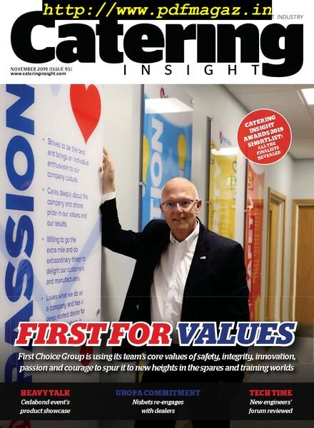Catering Insight – November 2019 Cover