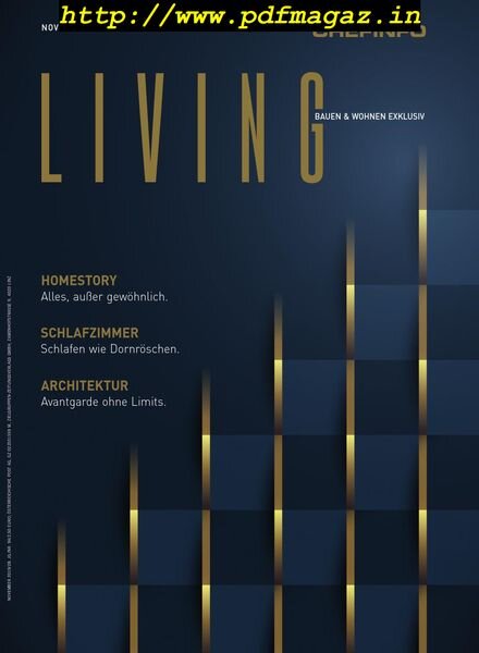 Chefinfo Living – November 2019 Cover
