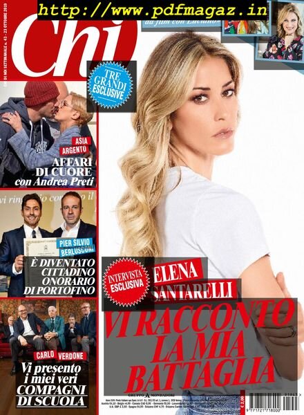 Chi – 23 ottobre 2019 Cover