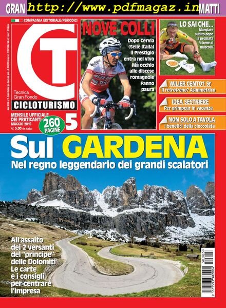 Cicloturismo – Maggio 2015 Cover