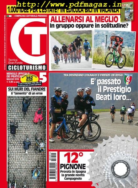 Cicloturismo – Maggio 2018 Cover