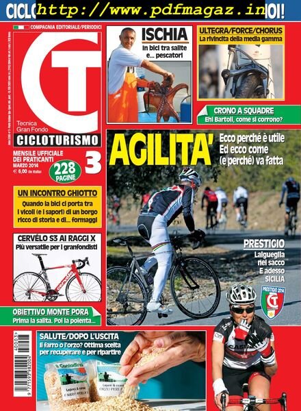 Cicloturismo – Marzo 2014 Cover
