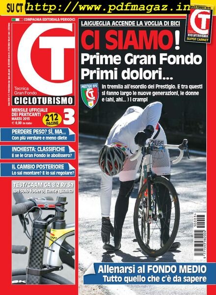 Cicloturismo – Marzo 2015 Cover