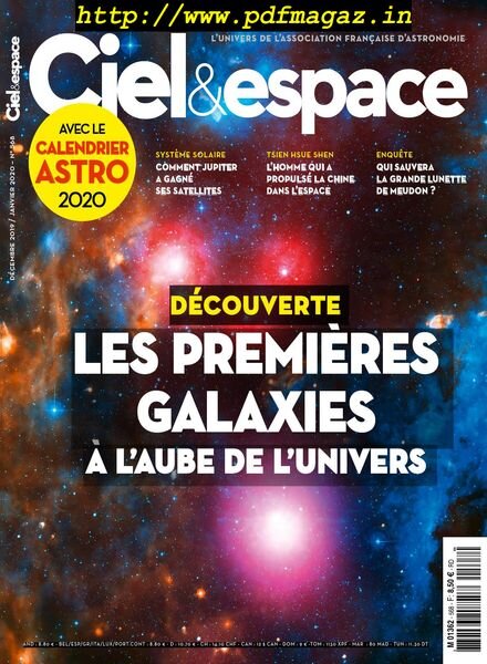 Ciel & Espace – novembre-decembre 2019 Cover