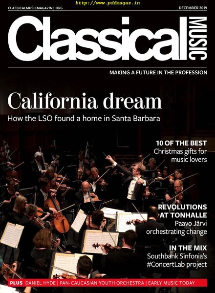 Classical Music – December 2019 Cover