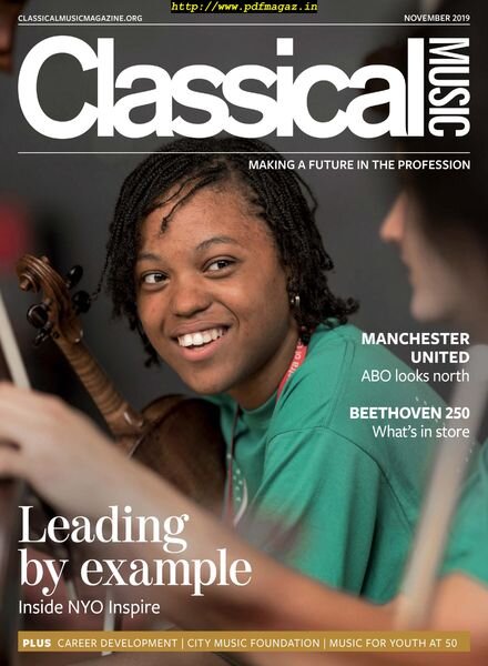 Classical Music – November 2019 Cover