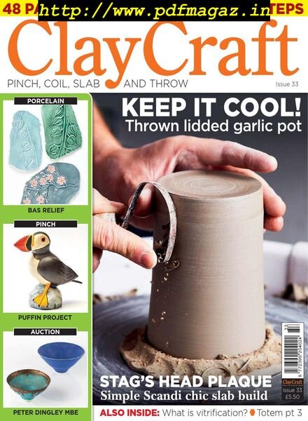 ClayCraft – Issue 33, November 2019 Cover