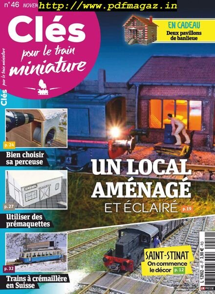 Cles pour le train miniature – novembre-decembre 2019 Cover