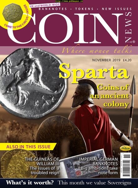 Coin News – November 2019 Cover