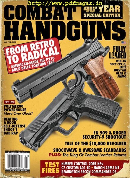 Combat Handguns – January 2020 Cover