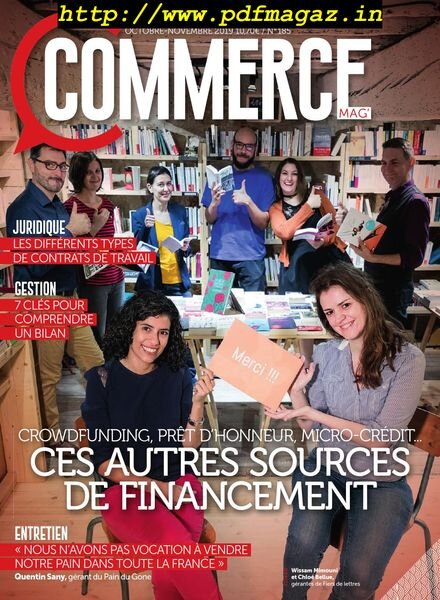 Commerce Magazine – octobre 2019 Cover