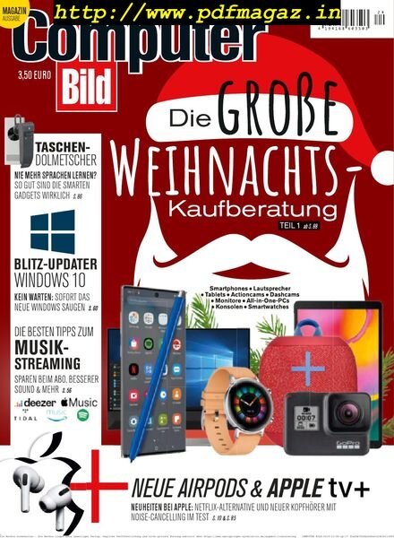 Computer Bild Germany – 08 November 2019 Cover