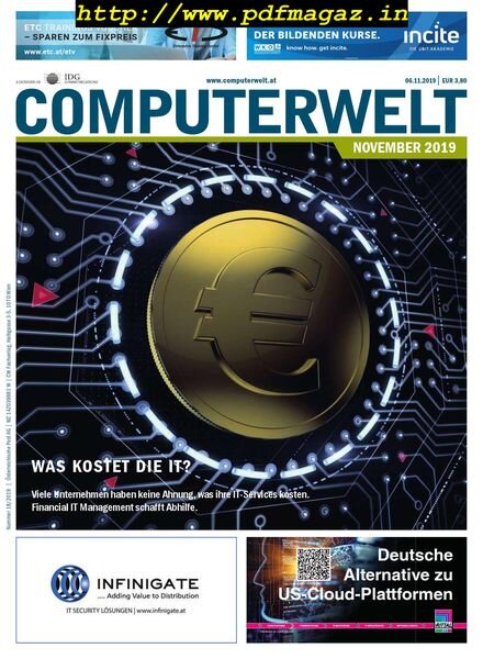 Computerwelt – 6 November 2019 Cover