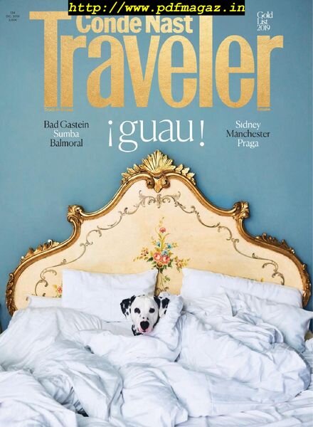 Conde Nast Traveler Espana – diciembre 2019 Cover