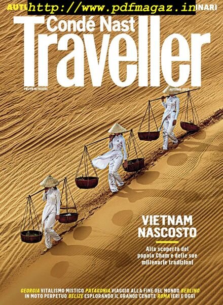Conde Nast Traveller Italia – Autumn 2019 Cover