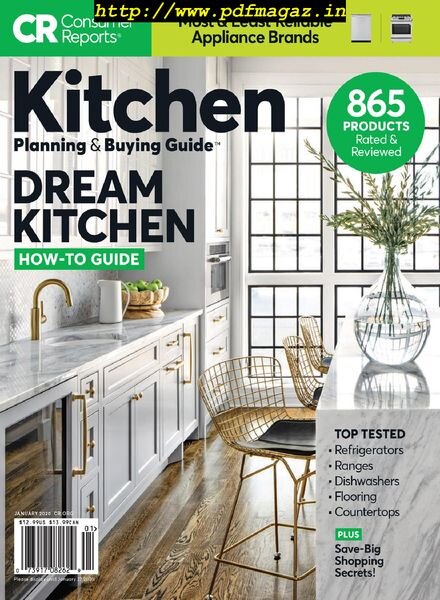 Consumer Reports Kitchen Planning and Buying Guide – January 2020 Cover