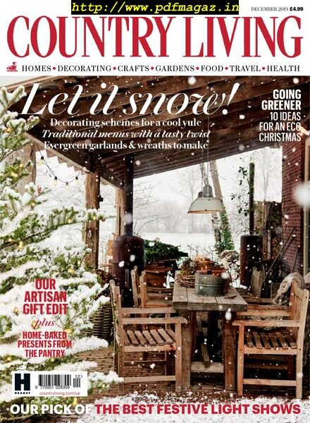 Country Living UK – December 2019 Cover